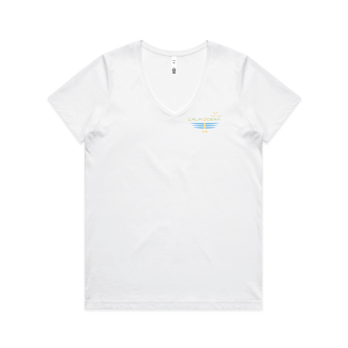 White — Front view