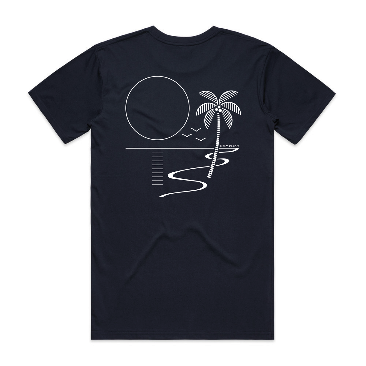 Navy — Back view